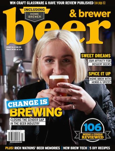 Beer & Brewer Magazine (AU) cover