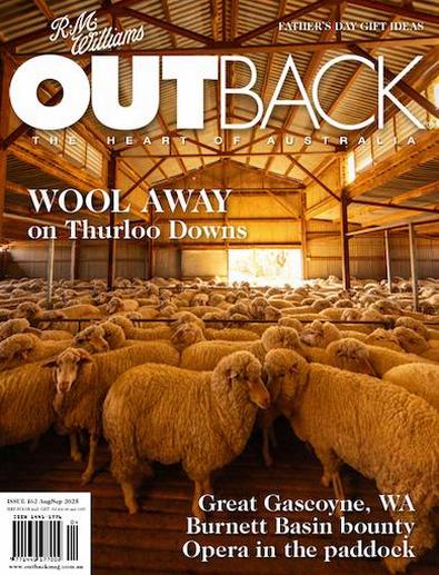 R.M. Williams OUTBACK Magazine (AU) cover