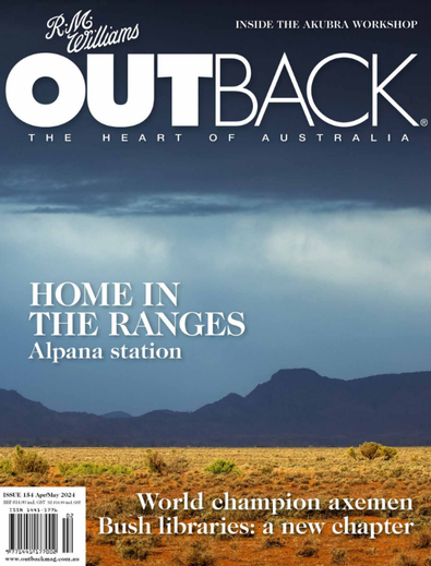 R.M. Williams OUTBACK Magazine (AU) cover