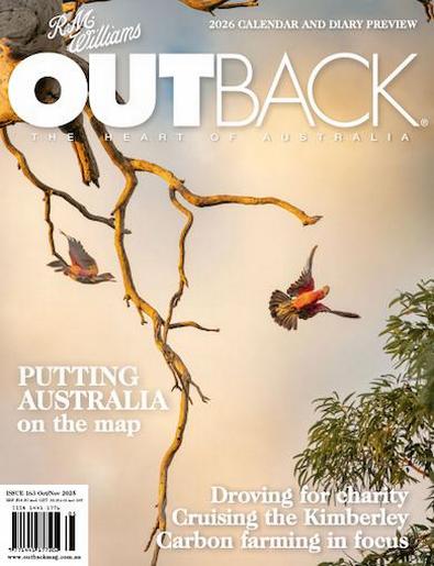 R.M. Williams OUTBACK Magazine (AU) cover