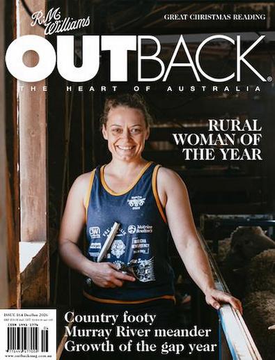 R.M. Williams OUTBACK Magazine (AU) cover