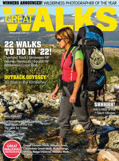 Great Walks (AU) magazine cover
