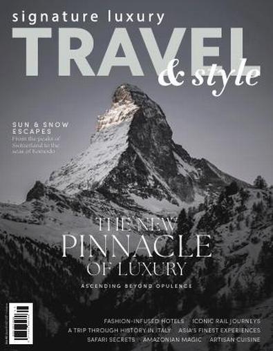 Signature Luxury Travel & Style (AU) magazine cover
