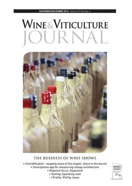 Wine & Viticulture Journal (AU) magazine cover