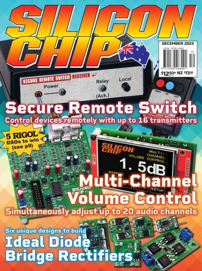 SILICON CHIP (AU) magazine cover