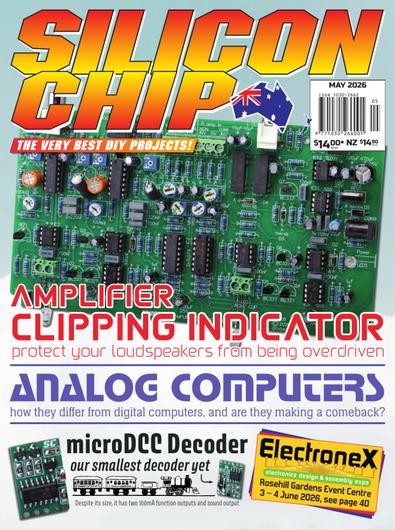 SILICON CHIP (AU) magazine cover