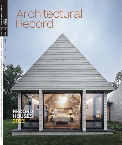 Architectural Record (AU) magazine cover