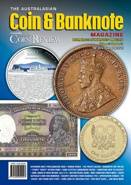 Australasian Coin & Banknote Magazine (AU) cover