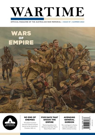 Wartime (AU) magazine cover