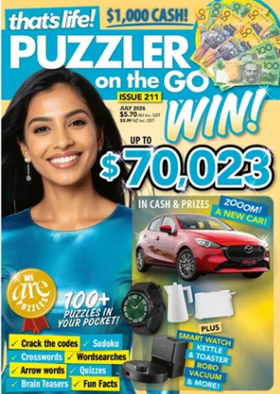 That's Life Puzzler On The Go (AU) magazine cover
