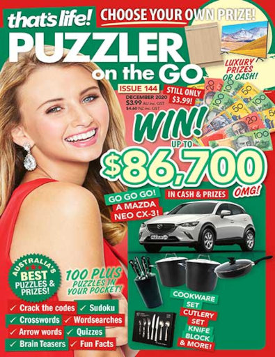 That's Life Puzzler On The Go (AU) magazine cover