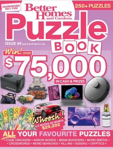 Better Homes and Gardens Puzzle Book (AU) magazine cover