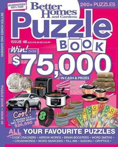 Better Homes and Gardens Puzzle Book (AU) magazine cover