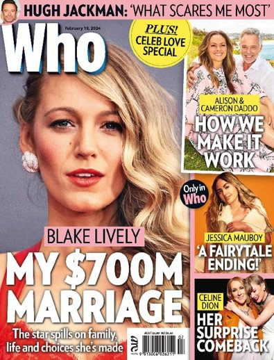 WHO (AU) magazine cover