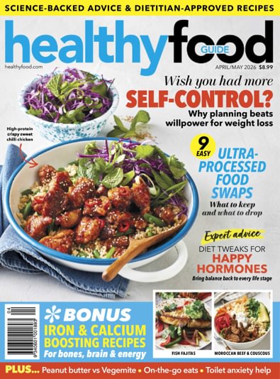 Healthy Food Guide magazine cover