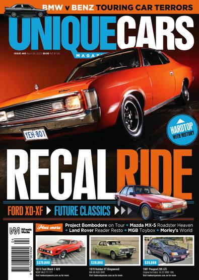 Unique Cars (AU) magazine cover