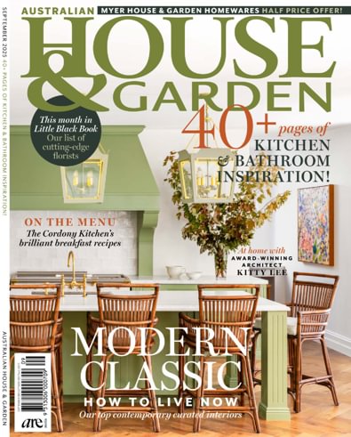Australian House & Garden (AU) magazine cover
