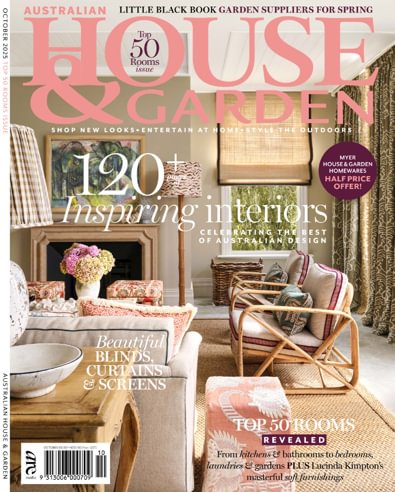 Australian House & Garden (AU) magazine cover