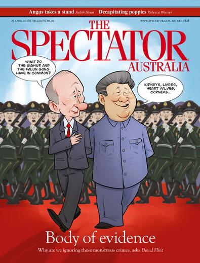 The Spectator Australia (AU) magazine cover