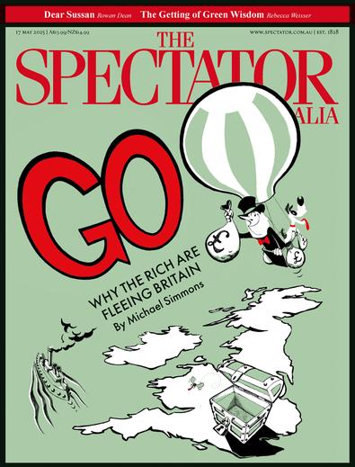 The Spectator Australia (AU) magazine cover