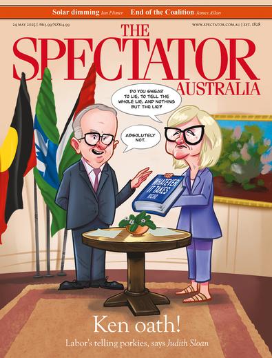 The Spectator Australia (AU) magazine cover