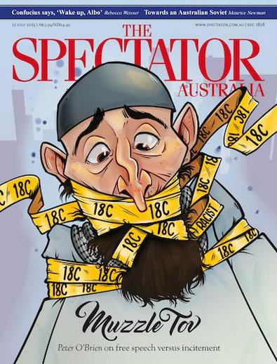The Spectator Australia (AU) magazine cover