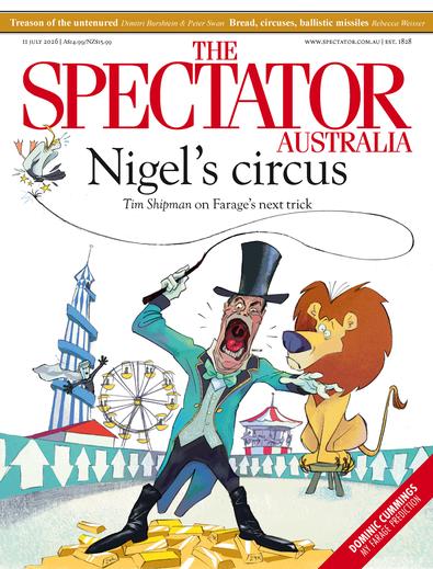 The Spectator Australia (AU) magazine cover