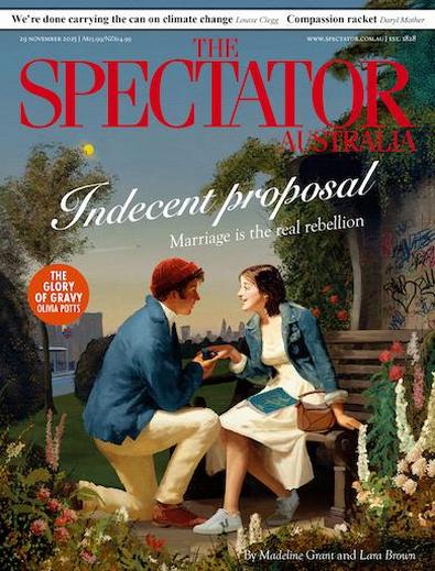 The Spectator Australia (AU) magazine cover