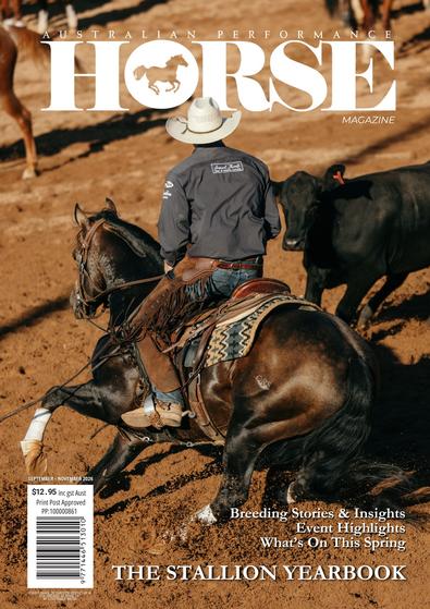 Australian Performance Horse Magazine (AU) cover