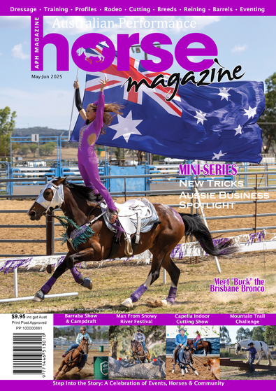 Australian Performance Horse Magazine (AU) cover