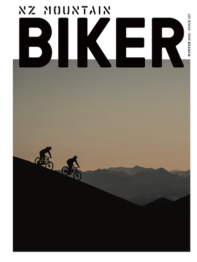 NZ Mountain Biker Magazine cover