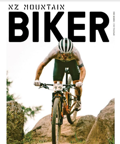 NZ Mountain Biker Magazine cover