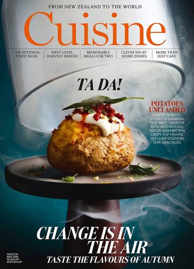 Cuisine magazine cover