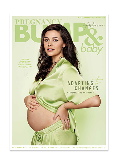 Pregnancy BUMP&Baby magazine cover