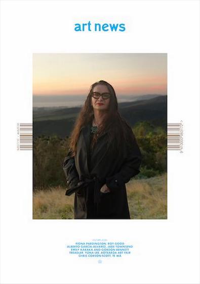 Art News Aotearoa magazine cover