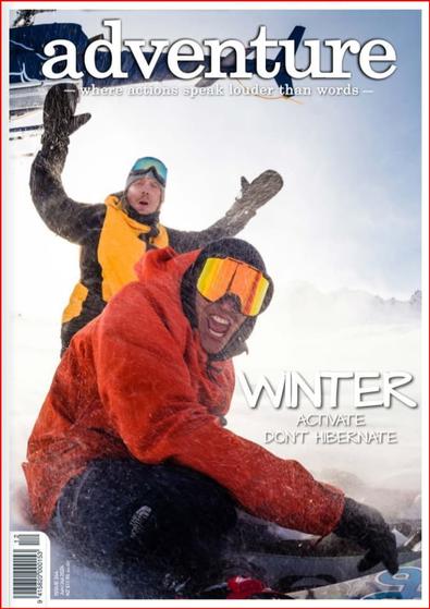 NZ Adventure Magazine cover