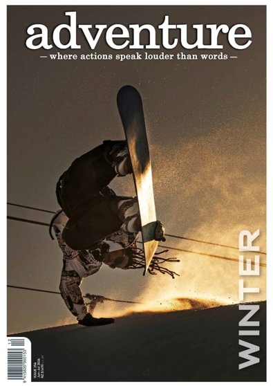 NZ Adventure Magazine cover