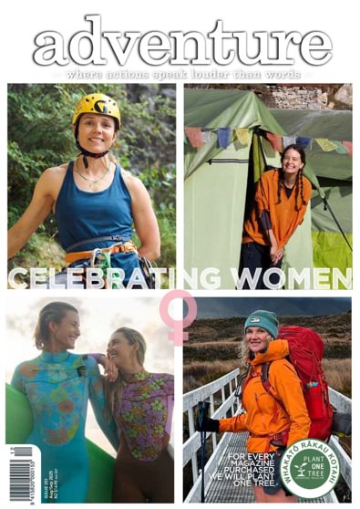 NZ Adventure Magazine cover