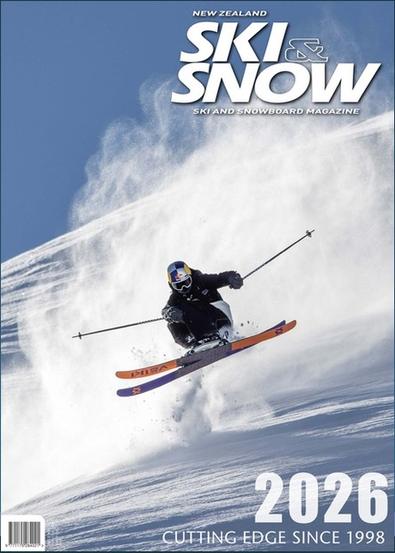NZ Ski & Snow Magazine cover