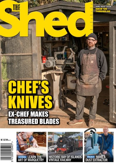 The Shed magazine cover