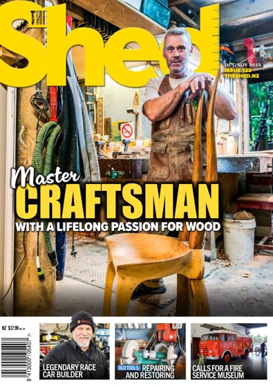 The Shed magazine cover