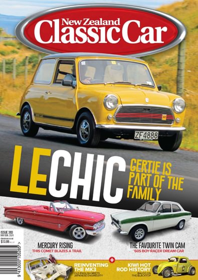 New Zealand Classic Car magazine cover