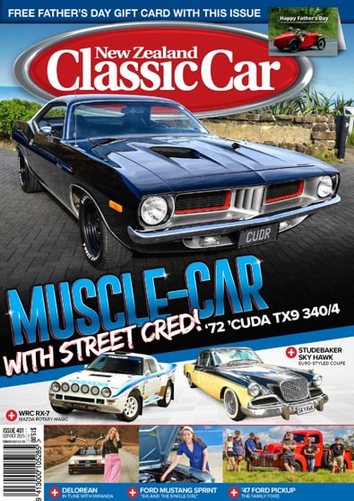 New Zealand Classic Car magazine cover