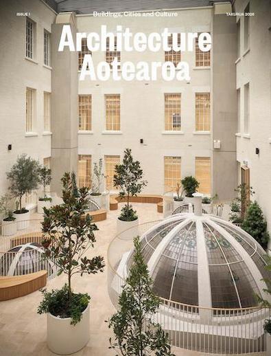 Architecture Aotearoa magazine cover