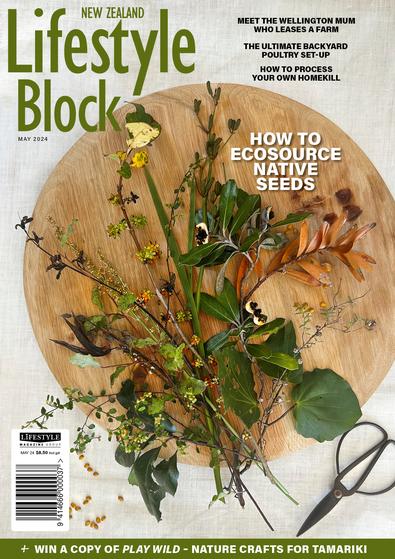 NZ Lifestyle Block magazine cover