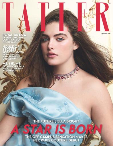 Tatler (UK) magazine cover