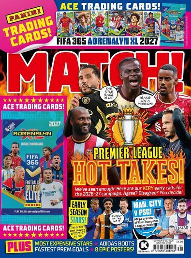 MATCH! (UK) magazine cover