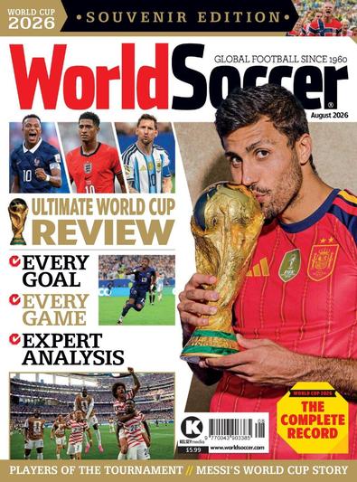 World Soccer (UK) magazine cover