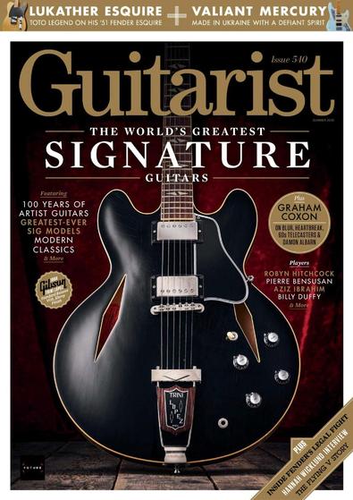 Guitarist (UK) magazine cover