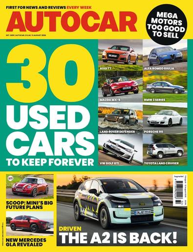 Autocar (UK) magazine cover